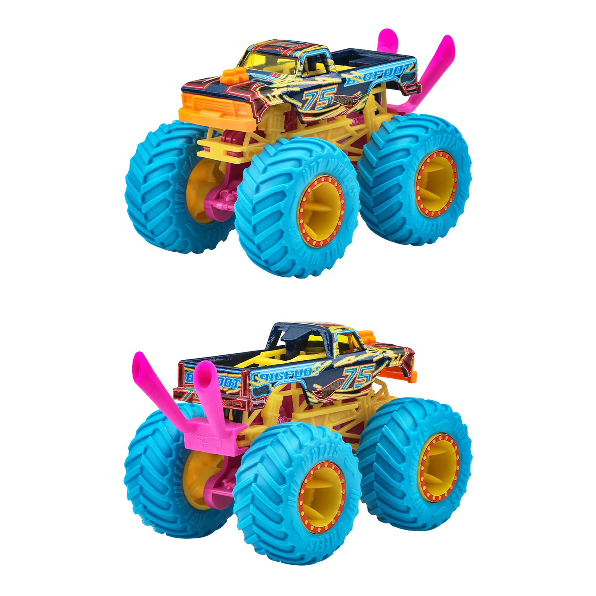 Amazon | ホットウィール(Hot Wheels) モンスタートラック ネオンス